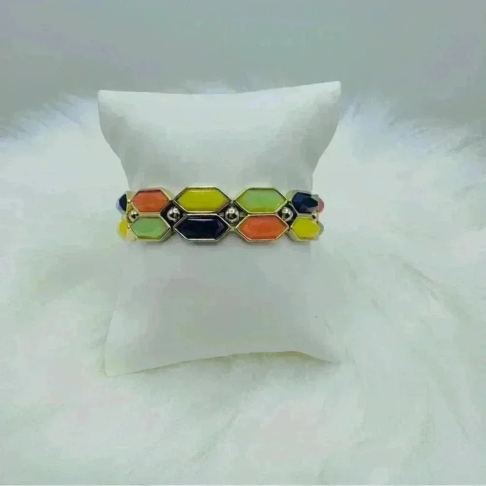 Multicolor Statement Bracelet